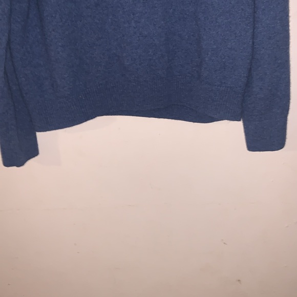 Calvin Klein XL Blue V-Neck Sweater - Picture 3 of 3